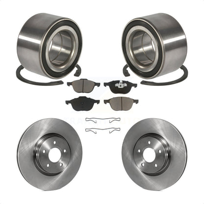 Wheel Bearing Disc Brake Rotors And Pads Front Kit For Ford Transit Connect