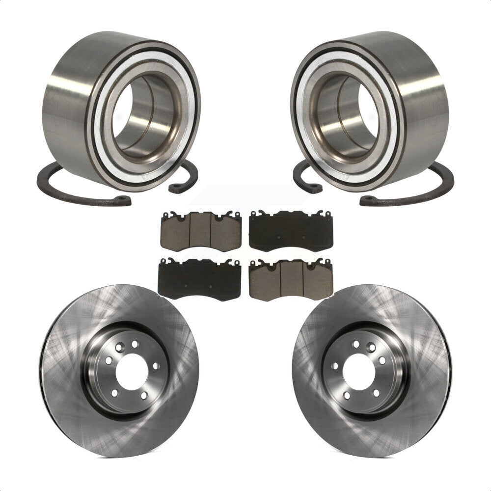 Wheel Bearing Disc Brake Rotors And Pads Front Kit For Land Rover Range Sport