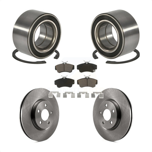 Wheel Bearing Disc Brake Rotor And Ceramic Pad Front Kit For Chrysler PT Cruiser