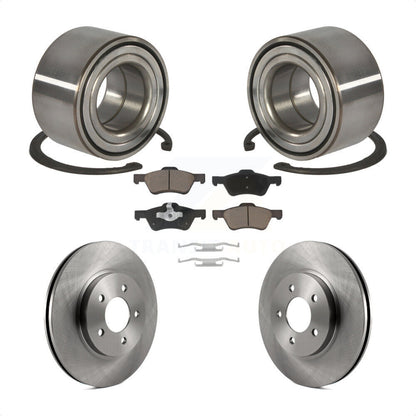 Wheel Bearing Brake Rotor & Pads Front Kit For Ford Escape Mazda Tribute Mercury