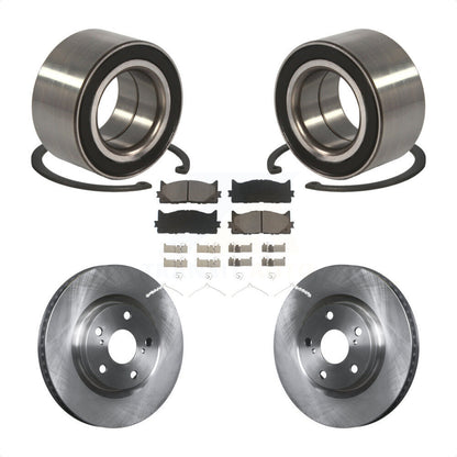 Wheel Bearing Disc Brake Rotor Pad Front Kit For Toyota Camry Lexus ES350 Avalon
