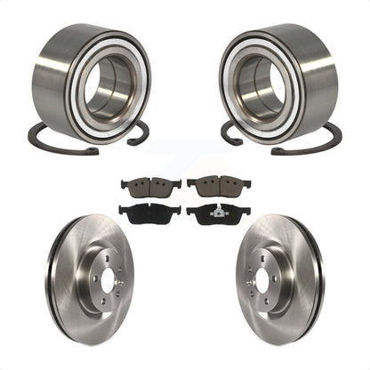 Wheel Bearing Brake Rotor And Pad Front Kit For Land Rover Discovery Sport Range