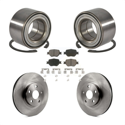 Wheel Bearing Disc Brake Rotors And Pads Front Kit For Toyota Celica Scion tC