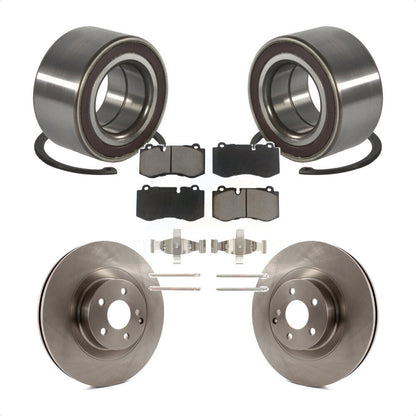 Wheel Bearing Disc Brake Rotor & Pad Front Kit For Mercedes-Benz S550 CL550 S350