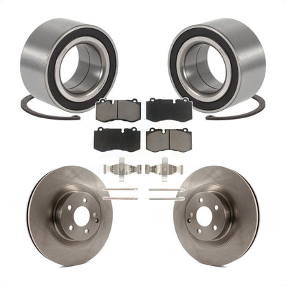 Wheel Bearing Disc Brake Rotors And Pads Front Kit For 2009 Mercedes-Benz S450