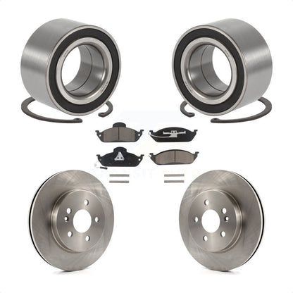 Wheel Bearing Disc Brake Rotor Pad Front Kit For Mercedes-Benz ML320 ML350 ML430