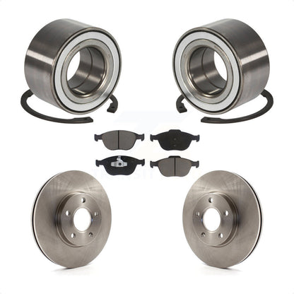 Wheel Bearing Disc Brake Rotor Pads Front Kit For 2010-2013 Ford Transit Connect