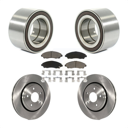 Wheel Bearing Disc Brake Rotors And Pads Front Kit For 2017-2019 Honda Ridgeline