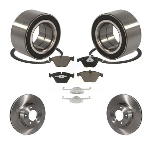 Wheel Bearing Disc Brake Rotors And Pads Front Kit For BMW 328i xDrive 328xi