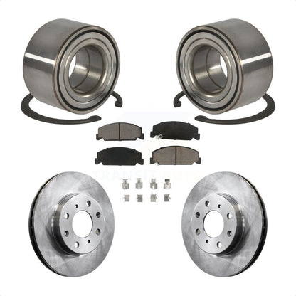 Wheel Bearing Disc Brake Rotor And Ceramic Pad Front Kit For Honda Civic del Sol