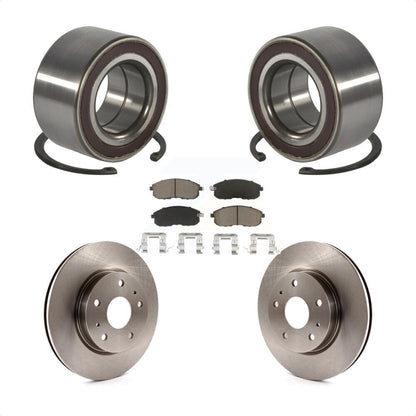 Wheel Bearing Disc Brake Rotors And Pads Front Kit For Suzuki SX4 Crossover