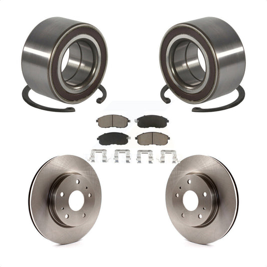 Wheel Bearing Disc Brake Rotors And Pads Front Kit For Suzuki SX4 Crossover