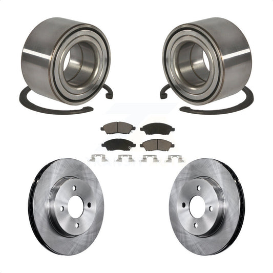 Wheel Bearing Disc Brake Rotors And Pads Front Kit For Nissan Micra Versa Note