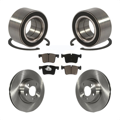 Wheel Bearing Disc Brake Rotors And Ceramic Pads Front Kit For 2011-2012 BMW X3