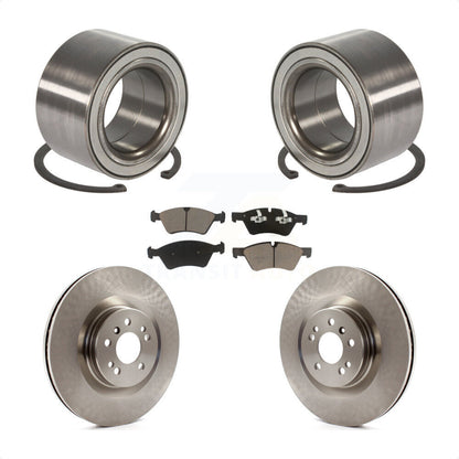 Wheel Bearing Disc Brake Rotor Pad Front Kit For Mercedes-Benz GL350 GL320 GL450