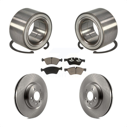 Wheel Bearing Brake Rotor Pad Front Kit For Mercedes-Benz ML350 ML320 R350 ML500