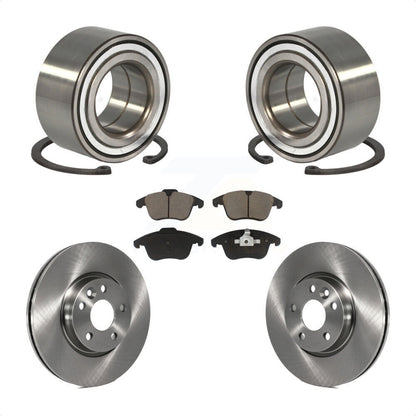 Bearing Disc Brake Rotors And Ceramic Pads Front Kit For Land Rover Range Evoque