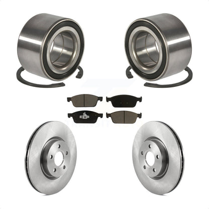 Wheel Bearing Disc Brake Rotors And Pads Front Kit For Ford Transit Connect
