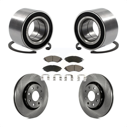 Wheel Bearing Brake Rotor Pad Front Kit For Chevrolet Aveo Pontiac Aveo5 Wave G3
