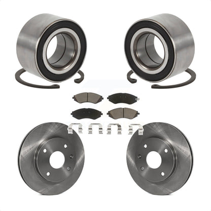 Wheel Bearing Brake Rotor Pads Front Kit For Chevrolet Optra Suzuki Forenza Reno