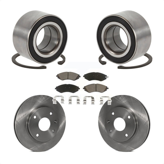 Wheel Bearing Brake Rotor Pads Front Kit For Chevrolet Optra Suzuki Forenza Reno