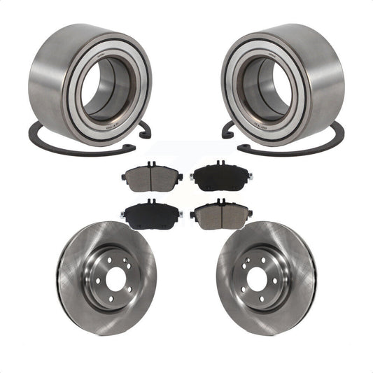 Wheel Bearing Brake Rotor Pad Front Kit For Mercedes-Benz GLA250 CLA250 INFINITI