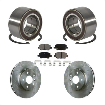 Wheel Bearing Disc Brake Rotors And Pads Front Kit For 2018-2020 Chevrolet Sonic