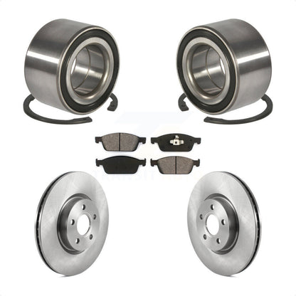 Wheel Bearing Disc Brake Rotors And Pads Front Kit For Ford Transit Connect