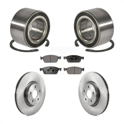 Wheel Bearing Disc Brake Rotors And Pads Front Kit For Ford Transit Connect