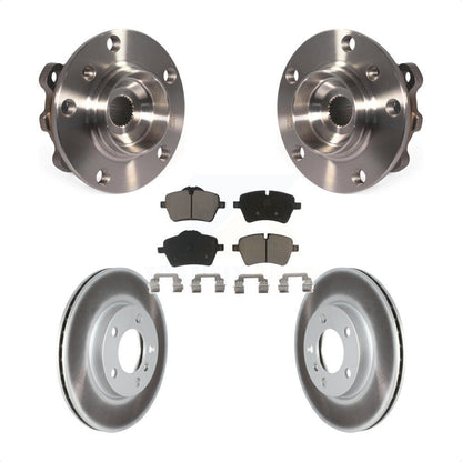 Hub Bearing Coated Brake Rotor Pads Front Kit For Mini Cooper Countryman Paceman
