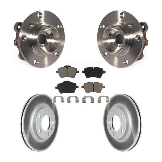 Hub Bearing Coated Brake Rotor Pads Front Kit For Mini Cooper Countryman Paceman