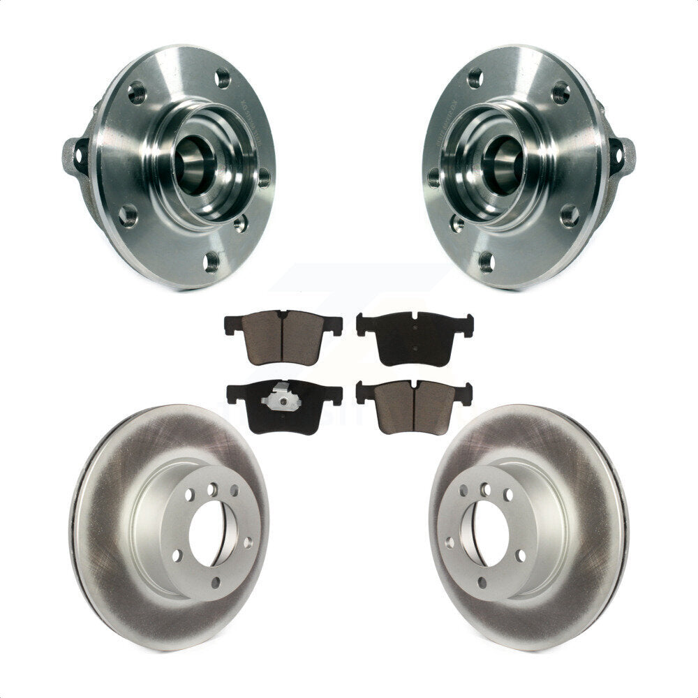Hub Bearing Coat Brake Rotor Pad Front Kit For BMW 328i xDrive 320i 228i 428i GT