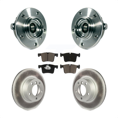 Hub Bearing Coat Brake Rotor Pad Front Kit For BMW 328i xDrive 320i 228i 428i GT
