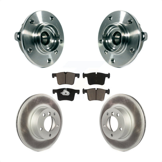 Hub Bearing Coat Brake Rotor Pad Front Kit For BMW 328i xDrive 320i 228i 428i GT