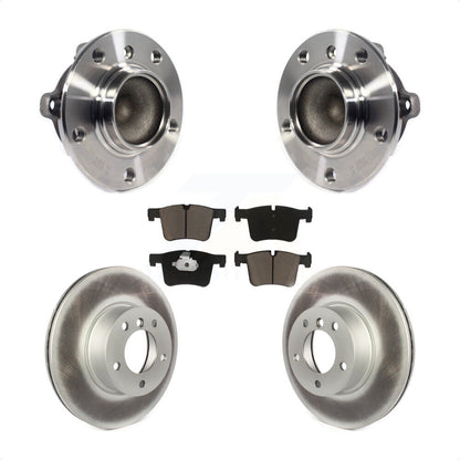 Hub Bearing Coat Brake Rotor Pad Front Kit For BMW 328i 320i 228i 428i 230i Gran