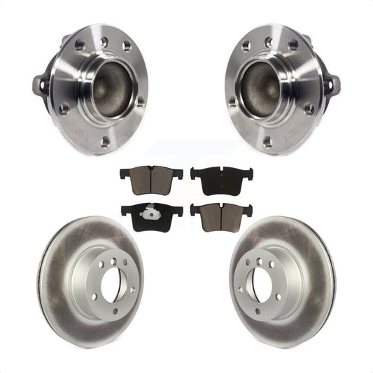 Hub Bearing Coat Brake Rotor Pad Front Kit For BMW 328i 320i 228i 428i 230i Gran