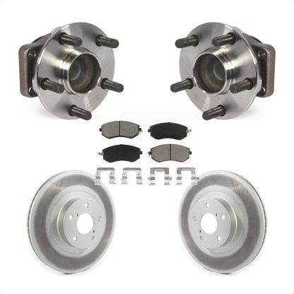 Hub Bearing Coated Brake Rotor Pad Front Kit For Scion FR-S Subaru BRZ Toyota 86