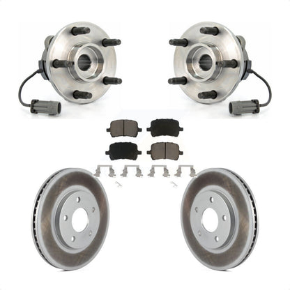 Hub Bearing Assembly Coated Disc Brake Rotor And Pad Front Kit For Chevrolet HHR