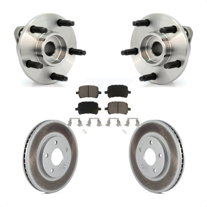 Hub Bearing Assembly Coated Disc Brake Rotor And Pad Front Kit For Chevrolet HHR
