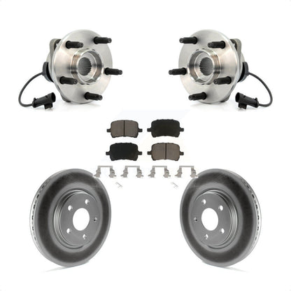 Hub Bearing Coat Brake Rotor Pads Front Kit For Chevrolet Malibu Pontiac G6 Aura