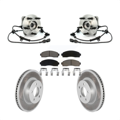 Hub Bearing Coated Brake Rotor Pad Front Kit For Ford Ranger Explorer Sport Trac