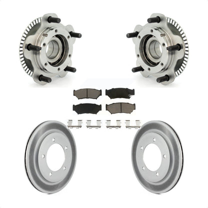 Hub Bearing Coated Brake Rotor Pad Front Kit For Chevrolet Tracker Suzuki Vitara