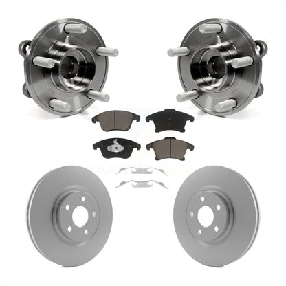 Hub Bearing Coat Brake Rotor Pads Front Kit For Ford Police Responder Hybrid SSV