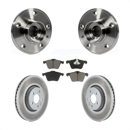 Hub Bearing Coat Brake Rotor Pads Front Kit For Volvo XC70 S60 V60 S80 Cross V70