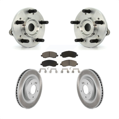 Hub Bearing Coated Disc Brake Rotor Pads Front Kit For Mitsubishi Eclipse Galant