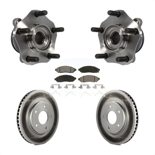 Hub Bearing Coat Brake Rotor Pads Front Kit For Nissan NV200 LEAF Chevrolet City