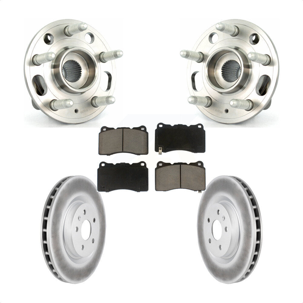Hub Bearing Coat Brake Rotor Pads Front Kit For Buick Regal With Brembo Calipers