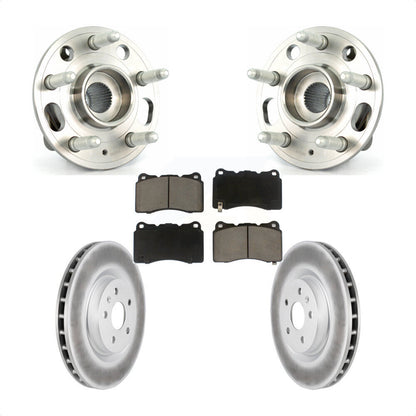 Hub Bearing Coat Brake Rotor Pads Front Kit For Buick Regal With Brembo Calipers