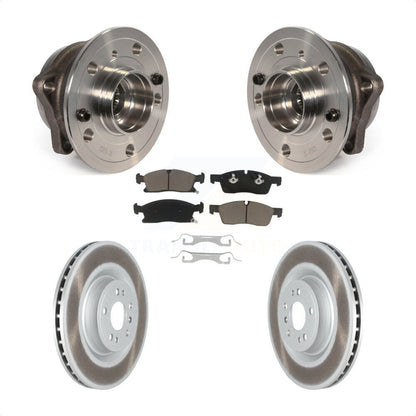 Hub Bearing Coat Brake Rotor Pad Front Kit For Mercedes-Benz GL350 GLE400 GLS450