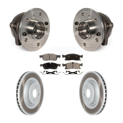 Hub Bearing Coat Brake Rotor Pad Front Kit For Mercedes-Benz GL350 GLE400 GLS450